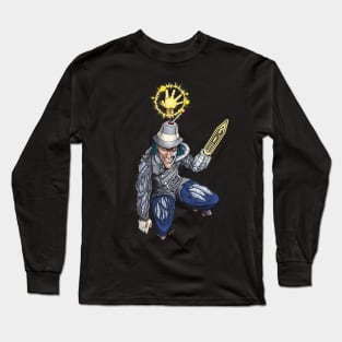 Detective cyborg Long Sleeve T-Shirt